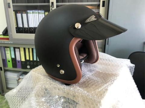 Avex LB Cafe Matte Black Helmet